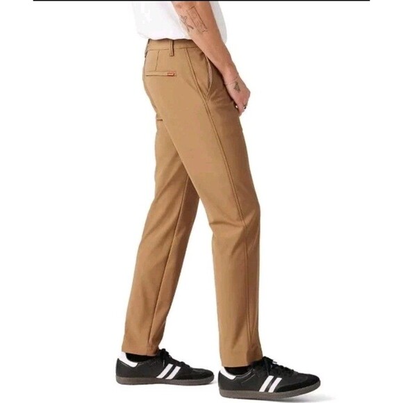 NWT Levis XX Chino Standard Tech High Stretch Men’s UPF Pants-Brown Walnut 38x32 - Picture 3 of 11